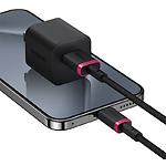 Фото Кабель Baseus P10377802U01-01 Dura USB/Type-C, 60W, 1м, Red+Black #5