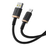 Фото Кабель Baseus P10377802U01-00 Dura USB/Type-C, 60W, 1м, Gold+Black #4