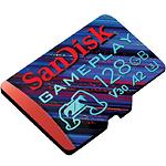 Зображення microSD XC 128 GB SanDisk GamePlay A2 V30 C10 UHS-I U3 (SDSQXAA-128G-GN6XN) без адаптера,190/90 MB/s #1 Фото microSD XC 128 GB SanDisk GamePlay A2 V30 C10 UHS-I U3 (SDSQXAA-128G-GN6XN) без адаптера,190/90 MB/s #1