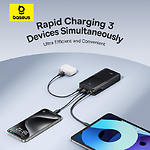 Фото Зовнішній акумулятор Power Bank Baseus (P10077101113-01) Bipow2 Black 20000mAh, 20W #13