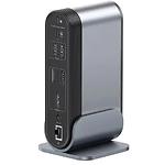 Зображення Концентратор HUB USB 3.1 Baseus B00532304811-00 Gray,Type-C->2*HDMI+3/2/2*USB3/2/C+PD+RJ45+SD+Ауд+DC #2 Фото Концентратор HUB USB 3.1 Baseus B00532304811-00 Gray,Type-C->2*HDMI+3/2/2*USB3/2/C+PD+RJ45+SD+Ауд+DC #2