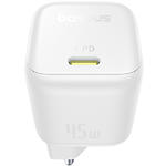 Фото Мережевий ЗП Baseus P10176800213-00 Moon-White PicoGo GaN Fast Charger, Type-C, PD 45W, QC #4