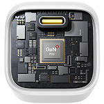 Фото Мережевий ЗП Baseus P10176800213-00 Moon-White PicoGo GaN Fast Charger, Type-C, PD 45W, QC #7