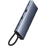 Фото Концентратор HUB USB 3.1 Baseus B0005280C811-00 Gray, Type-C -> HDMI+VGA+3*USB3.0+PD+RJ45+SD+Аудио #2