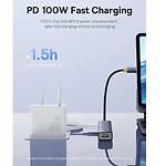 Зображення Концентратор HUB USB 3.1 Baseus B00052803811-02 Gray, Type-C -> HDMI + 2*USB3.0 + PD + SD + Аудио #10 Фото Концентратор HUB USB 3.1 Baseus B00052803811-02 Gray, Type-C -> HDMI + 2*USB3.0 + PD + SD + Аудио #10