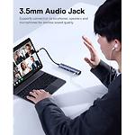 Зображення Концентратор HUB USB 3.1 Baseus B00052803811-02 Gray, Type-C -> HDMI + 2*USB3.0 + PD + SD + Аудио #12 Фото Концентратор HUB USB 3.1 Baseus B00052803811-02 Gray, Type-C -> HDMI + 2*USB3.0 + PD + SD + Аудио #12