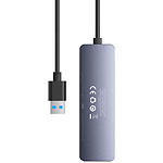 Фото Концентратор HUB USB 3.0 Baseus UltraJoy B0005280B811-01 Black, 0.5м cable, USB-A -> 4*USB3.0+Type-C #3