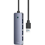 Фото Концентратор HUB USB 3.0 Baseus UltraJoy B0005280B811-01 Black, 0.5м cable, USB-A -> 4*USB3.0+Type-C #4
