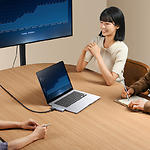 Зображення Концентратор HUB USB 3.1 Baseus B00052801811-04 Gray, Dual Type-C -> HDMI + 3*USB3.0 + USB-C 40Gbps #7 Фото Концентратор HUB USB 3.1 Baseus B00052801811-04 Gray, Dual Type-C -> HDMI + 3*USB3.0 + USB-C 40Gbps #7