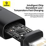 Фото Кабель Baseus P10377800U01-01 Dura Charging Cable Type-C/Lightning, 20W, 1м, Gray+Black #11