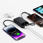 Фото Зовнішній акумулятор Power Bank Baseus (P10082107123-00) EnerFill FC31 Black, 20000mAh,QC,PD22W,2cbl #4