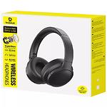 Фото Baseus Bass BH1 Lite Black (A0203C00) Bluetooth 6.0 гарнитура з оголов'ям #1