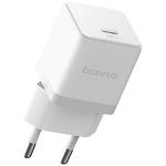 Зображення Мережевий ЗП Baseus E0116400 White, Palm Fast Charger, Type-C, 20W, 1м Cable Lightning #4 Фото Мережевий ЗП Baseus E0116400 White, Palm Fast Charger, Type-C, 20W, 1м Cable Lightning #4