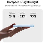 Фото Зовнішній акумулятор Power Bank Baseus (E0027R04) EnerFill FC11 Black, 10000mAh, QC, 22.5W, 2 cable #8