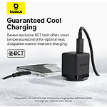 Зображення Мережевий ЗП Baseus E0116401 Black, Palm Fast Charger, Type-C, 20W, 1м Cable Lightning #11 Фото Мережевий ЗП Baseus E0116401 Black, Palm Fast Charger, Type-C, 20W, 1м Cable Lightning #11