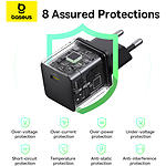 Зображення Мережевий ЗП Baseus E0116401 Black, Palm Fast Charger, Type-C, 20W, 1м Cable Lightning #12 Фото Мережевий ЗП Baseus E0116401 Black, Palm Fast Charger, Type-C, 20W, 1м Cable Lightning #12