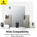 Зображення Мережевий ЗП Baseus E0116401 Black, Palm Fast Charger, Type-C, 20W, 1м Cable Lightning #13 Фото Мережевий ЗП Baseus E0116401 Black, Palm Fast Charger, Type-C, 20W, 1м Cable Lightning #13