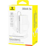 Фото Зовнішній акумулятор Power Bank Baseus (P10077101213-01) Bipow2 White, 20000mAh, 20W, USB-C Cable #1