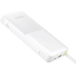 Фото Зовнішній акумулятор Power Bank Baseus (P10077101213-01) Bipow2 White, 20000mAh, 20W, USB-C Cable #3