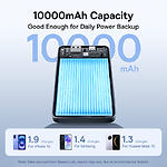 Фото Зовнішній акумулятор Power Bank Baseus (P1008210C123-00) EnerFill FP11 Black,10000mAh,15W,USB-C cbl #10