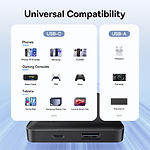 Фото Зовнішній акумулятор Power Bank Baseus (P1008210C123-00) EnerFill FP11 Black,10000mAh,15W,USB-C cbl #11