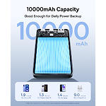 Зображення Зовнішній акумулятор Power Bank Baseus (P1008210D123-00) EnerFill FP21 Black,10000mAh,22.5W,USBC cbl #8 Фото Зовнішній акумулятор Power Bank Baseus (P1008210D123-00) EnerFill FP21 Black,10000mAh,22.5W,USBC cbl #8