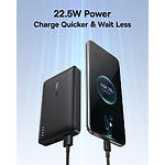 Зображення Зовнішній акумулятор Power Bank Baseus (P1008210D123-00) EnerFill FP21 Black,10000mAh,22.5W,USBC cbl #10 Фото Зовнішній акумулятор Power Bank Baseus (P1008210D123-00) EnerFill FP21 Black,10000mAh,22.5W,USBC cbl #10