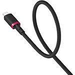 Фото Кабель Baseus P10377800U01-03 Dura Charging Cable Type-C/Lightning, 20W, 2м, Red+Black #3