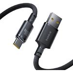 Фото Кабель Baseus E0426W01 New Braided USB/Type-C, 1м Black, 100W Fast Charging