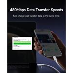 Фото Кабель Baseus E0426W01 New Braided USB/Type-C, 1м Black, 100W Fast Charging #6