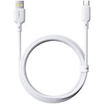 Фото Кабель Baseus P10377703213-03 Silky Series USB/Type-C, 2м, White, 3A