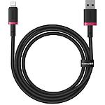Фото Кабель Baseus P10377801U01-01 Dura Charging Cable USB/Lightning, 2.4A, 1м, Red+Black