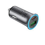 Фото Автомобільний зарядний пристрій ACEFAST B16 Grey (6974316284970) USB-A+Type-C, 30W+65W, QC3.0, PD #2
