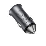 Фото Автомобільний зарядний пристрій ACEFAST B16 Grey (6974316284970) USB-A+Type-C, 30W+65W, QC3.0, PD #3