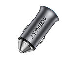 Фото Автомобільний зарядний пристрій ACEFAST B16 Grey (6974316284970) USB-A+Type-C, 30W+65W, QC3.0, PD #4