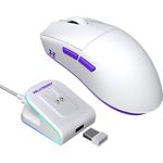 Фото Мишка HATOR Hellyberry HM47 wireless white-violet (HM47_white_violet) #3
