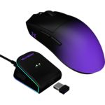 Фото Мишка HATOR Hellyberry HM47 PRO wireless black-violet gradient (HM47PRO_black_violet) #3