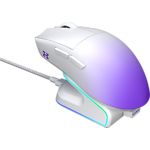 Фото Мишка HATOR Hellyberry HM47 PRO wireless white-violet gradient (HM47PRO_white_violet) #4