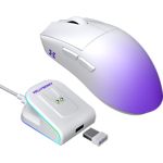 Фото Мишка HATOR Hellyberry HM47 PRO wireless white-violet gradient (HM47PRO_white_violet) #3