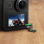 Фото microSD XC 128 GB A-DATA SPEED PLUS UHS-I U3 V30 A2 C10 (UD128GUI3V30A2SP-RA1) SD адаптр,180/160Mb/s #3