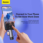 Фото Картрідер Baseus WKQX060113 Lite Series, SD/microSD, USB-A/USB-C 3.0 #13