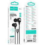 Фото HOCO M116 Lightning Black (6942007644952) навушники вкладиши з мікрофоном #1