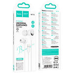 Фото HOCO M116 Lightning White (6942007644969) навушники вкладиши з мікрофоном #1