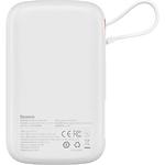 Фото Зовнішній акумулятор Power Bank Baseus (PPQD060002) Qpow Pro Fast Charge,10000mAh,20W,White,IP Cable #2