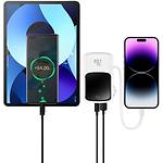 Фото Зовнішній акумулятор Power Bank Baseus (PPQD060002) Qpow Pro Fast Charge,10000mAh,20W,White,IP Cable #7