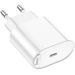 Фото Мережевий ЗП Hoco C109A Fighter White (6942007656658) Type-C, Fast charge, PD20W #3