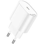 Фото Мережевий ЗП Hoco C109A Fighter White (6942007656658) Type-C, Fast charge, PD20W #5