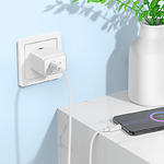 Фото Мережевий ЗП Hoco CS12A White (6942007603690) USB-A, QC3.0, 18W #3