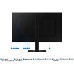 Фото SAMSUNG 27" LS27D804UAIXUA IPS 3840x2160, 60Гц, 5мс, 1000:1, 350кд/м2, HDMI/DP/USB-C #13
