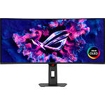 Фото ASUS 34" XG34WCDG Curved OLED 3440x1440, 0.03мс,1.5млн:1, 250кд/м2, 175Гц, DP/HDMI/USB-C,USB,Ауд.вих